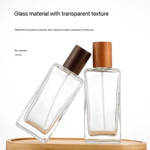 Квадратный стеклянный флакон для духов, 50 мл - Product Image 4