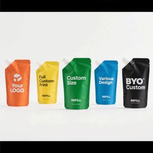 Bolsa Personalizada con Cierre Zip, Bolsa de Transporte para Café, Proteína de Suero, Chicle, Empaque Plano Personalizado, Impresión Digital en Plástico - Product Image 3