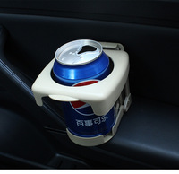 Haute qualité siège de voiture côté tasse porte-boisson PP Auto Center Console organisateur café eau tasse boisson cendrier boîte de rangement