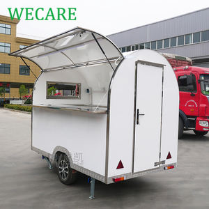 Wecare Outdoor Pequeno Móvel Hotdog Sorvete De Café Carrinho Design Rua Mini Lanche Móvel Fast <span class=keywords><strong>Food</strong></span> Carro Para Venda Preço Barato - Product Image 3