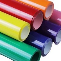 Vente en gros 50cm x 25m couleurs personnalisées Corée qualité imprimable HTV PU transfert de chaleur vinyle autocollant rouleau de Film pour vêtements