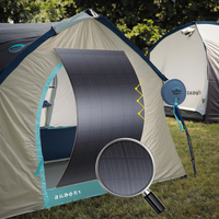 Module Solaire Semi-Flexible de Haute Qualité Populaire 300W eGo S300W, Efficacité 25,8%, Boîtier de Jonction Étanche pour Usage Domestique