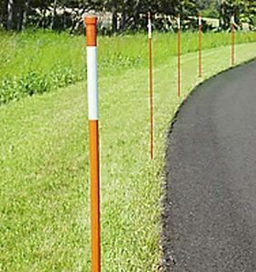 Marcadores Reflectantes para Entradas de Vehículos de 36'', 48'', 60'' y 72'', Marcadores de Nieve de Fibra de Vidrio - Product Image 4