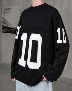 Suéter Personalizado con Logotipo OEM para Hombre, Cuello Redondo, Tejido <span class=keywords><strong>de</strong></span> <span class=keywords><strong>Punto</strong></span>, Manga Larga, Informal, <span class=keywords><strong>Jersey</strong></span> <span class=keywords><strong>de</strong></span> Invierno - Product Image 3