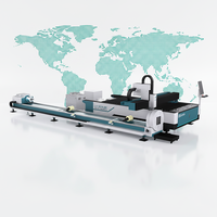 Machine de découpe laser à fibre CNC professionnelle 6 kW pour l'industrie des machines LX3015FCT, pour tubes et plaques métalliques