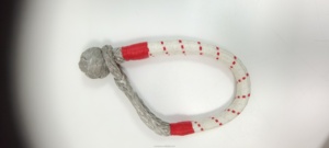 HYROPES polymère récupération corde véhicule tout-terrain Treuil ceinture tressage outil doux manille corde usine - Product Image 5