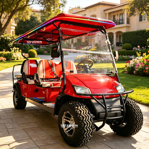 Carrito de Golf Eléctrico de 4 Plazas con Motor de 4 Ruedas, Personalizable, Venta Directa de Fábrica - Product Image 1
