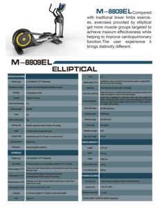 M8809EL สำหรับใช้งานเชิงพาณิชย์ - Product Image 1