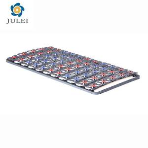 Cadre de lit <span class=keywords><strong>à</strong></span> lamelles de bouleau en tissu <span class=keywords><strong>à</strong></span> boucle super simple de taille personnalisée 120x200 avec capuchons <span class=keywords><strong>à</strong></span> ressort - Product Image 2