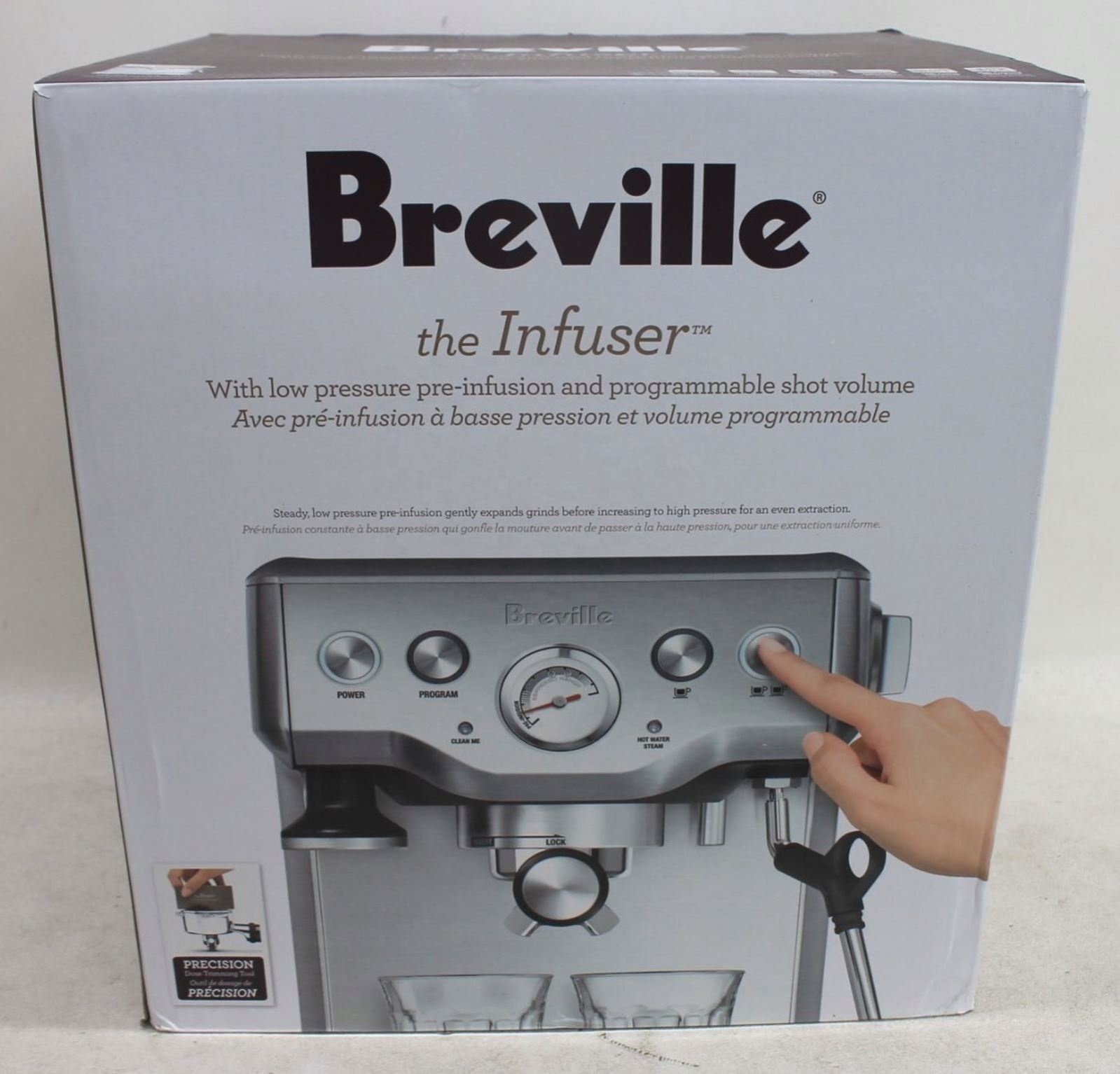 Brand New Brevill_es BES870BSS Barista Express Coffee Machine