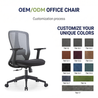 Chaise de bureau ergonomique à dossier haut en maille, chaise de direction avec support lombaire et repose-pieds rétractable pour bureau à domicile