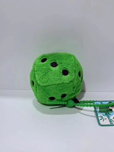 Creative Cartoon Panda <b>Dice</b> Plush Keychain Bag Clip Grabber Doll Boutique Toy Gift Wholesale - Product Image 6