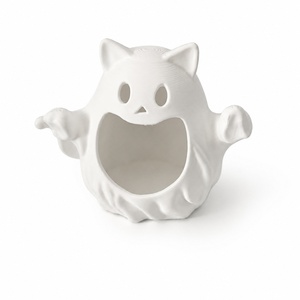 จานขนมแมวผีข้ามพรมแดน & จานตกแต่งฮาโลวีนน่ารัก พิมพ์ 3 มิติ ด้วย PLA - Product Image 4
