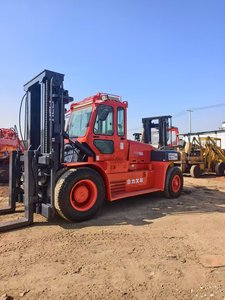 Nearly New 3-ton Heli Diesel Forklift <b>Model</b> H2000 10Ton Forklift with Three Stage Mast Hydraulic Side Shift Solid Tire 4 - Product Image 6