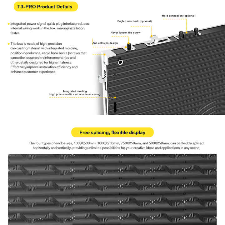 Led Screen Alibaba Factory Customized LED Screen High Quality HD LED Video Wall Full Color ...