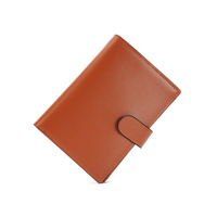 Cartera de Piel Sintética Personalizable con Logotipo, Multifuncional, para Documentos y Tarjetas, Tendencia 2025, Gran Venta