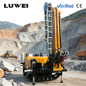 Multi-functional Diesel-Powered Crawler-Type DTH Drilling <strong>Rig</strong> | Custom for Well &amp; <strong>Mining</strong> Engineering Projects 200m Depth - Product Image 1