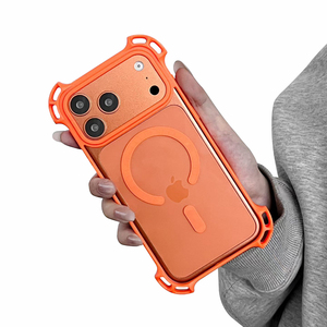 <span class=keywords><strong>เคส</strong></span>โทรศัพท์มือถือกันกระแทก ดีไซน์สปอร์ตสุดหรู ผลิตจากอะคริลิก TPU ป้องกันการเหลือง พร้อมแม่เหล็ก สำหรับ iPhone 17 16 15 Plus 14 Pro Max - Product Image 1