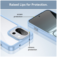 Anti-rayures 2.0mm épaisseur acrylique Tpu hybride étuis de téléphone portable pour OnePlus 13s clair transparent étui de couverture arrière rigide