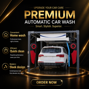 Machine de lavage de voitures sans contact, machine de lavage de voitures automatique avec sécheuse, équipement de lavage de voitures pour entreprises, vente chaude - Product Image 1
