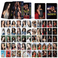 55 pièces/ensemble Kpop KATSEYE Cartes Lomo Sexy et Tendance Sophia Yoonchae Lara Megan Photocartes de Selfie Cartes Postales Ins Cadeau de Collection pour Fans