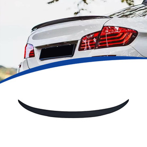 สปอยเลอร์หลังสำหรับ BMW ซีรีส์ 5 F10 ปี 2011-2016 สีดำเงา ABS ปีกหลังฝากระโปรงท้าย - Product Image 1