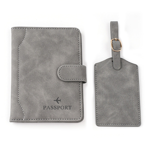 RFIDブロッキングトラベルセット：盗難防止パスポートホルダー＋荷物タグ、迅速発送、割引価格、スキミング防止、安全設計 - Product Image 6