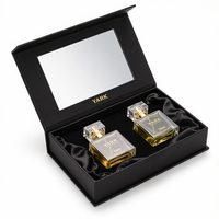 Boîte de parfum vide avec boîte, impression de logo personnalisée, plusieurs formats 10 ml 50 ml, emballage de luxe avec tiroir