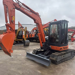 Miniexcavadora Hitachi ZX55u de Alto Rendimiento, Usada, 5 Toneladas, Excavadora de Construcción, Motor, Caja de Cambios y Bomba Originales - Product Image 1