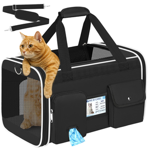 Bolsa de Transporte de Lujo para Perros Pequeños, Impermeable, de Material Oxford, con Cierre de Cremallera Cuadrado, para Viajes, Directamente desde Vietnam - Product Image 1