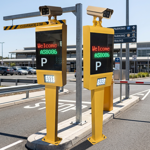 Système de contrôle d'accès au parking clé en main avec borne de paiement ANPR, conception personnalisée du matériel et du logiciel, modèle COMA CMK802, stockage pour plus de 20 000 véhicules - Product Image 1
