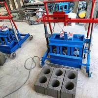 Machine à fabriquer des briques manuelle, petite et portable, prix d'usine, à vendre