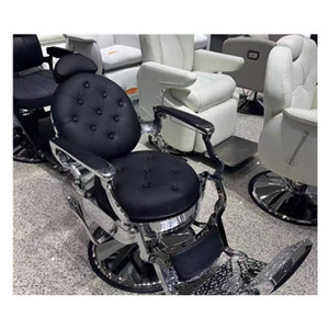 Venta al por mayor de belleza Yicheng, equipo de salón de belleza, sillas de peluquero de estilo antiguo, silla de estilismo para el cabello de China - Product Image 1