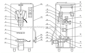 Máquinas automáticas de llenado y sellado de leche de jugo, máquina de envasado de bolsas de líquido con bolsitas de agua y polos helados - Product Image 3