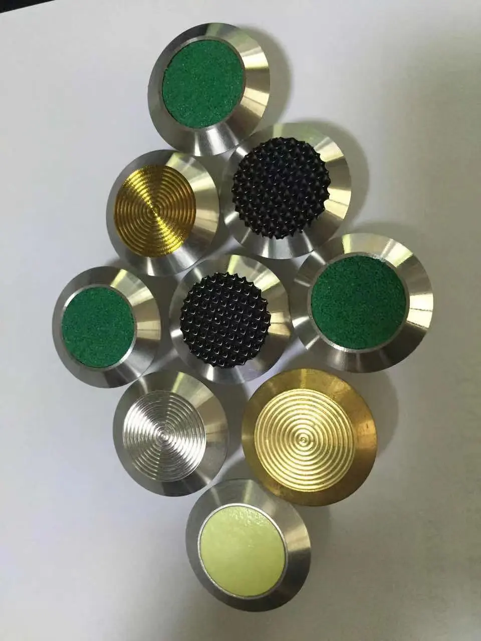 Custom Tactile Tactile Indicators Button Stud 316 Stainless Steel Tactile Strips 304 Brass Parts