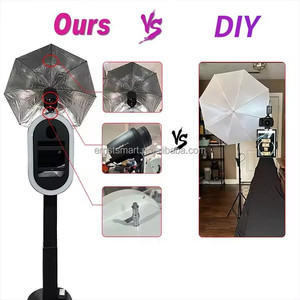 Le plus récent Ipad Photo Booth Shell Imprimante Stand Selfie Handheld Roamer 12.9 Ipad Photobooth Écran Lcd Avec Flight Case Pour Les Événements - Product Image 3