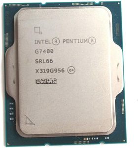 Pentium Gold G7400 3.7ghz 2 Core Lga 1700 <b>Desktop</b> Processor Oem Tray Pack Used Boosts System Performance 3.7 Ghz Cpu Speed - Product Image 1