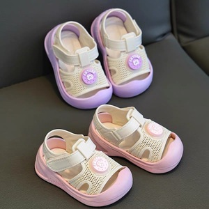 Nouvelles chaussures pour tout-petits antidérapantes super mignonnes à semelle souple, chaussures de marche pour bébés, sandales d'extérieur pour enfants - Product Image 4