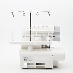 Para Singer 14HD854 Máquina de Coser <span class=keywords><strong>Overlock</strong></span> Multifuncional de Puntada Recta de Acero con 2/<span class=keywords><strong>3</strong></span>/4 <span class=keywords><strong>Hilos</strong></span> - Product Image 5