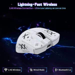 Souris de jeu sans fil Attack Shark X11SE Tri-Mode, ultra-légère 59g, capteur PAW3311 22000 DPI, fréquence de polling 1000 Hz pour PC de jeu compétitif FPS - Product Image 5