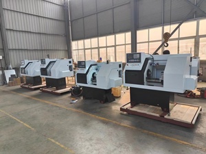 <strong>Small</strong> <strong>Cnc</strong> <strong>Lathe</strong> Ck0680 With <strong>Bar</strong> <strong>Feeder</strong> - Product Image 4