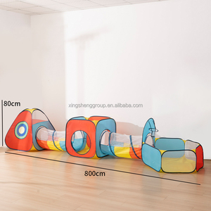 5 piezas de Tiendas de Juego Infantiles Tipo Cohete con Túnel, Casa de Juegos Pop-up para Niños - Product Image 5