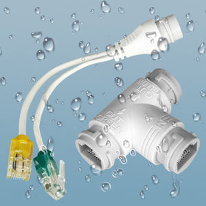 محول تقسيم POE من 1 إلى 2، محول تقسيم إيثرنت POE نشط 48 فولت، متوافق مع Cat5 وCat5e وCat6 وCat7 - Product Image 2