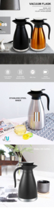 Thermos <span class=keywords><strong>à</strong></span> isolation thermique en acier inoxydable <span class=keywords><strong>à</strong></span> double paroi de haute qualité pour le thé ou le <span class=keywords><strong>café</strong></span> - Product Image 2