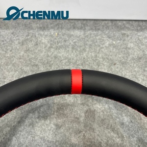 Nouveau modèle direct usine : Cuir perforé pour VW Golf 5 6 7 R MK5 MK6 MK7 MK7.5 <span class=keywords><strong>GTI</strong></span> <span class=keywords><strong>Polo</strong></span> Passat B8, Plug and Play, Rayures Rouges - Product Image 6