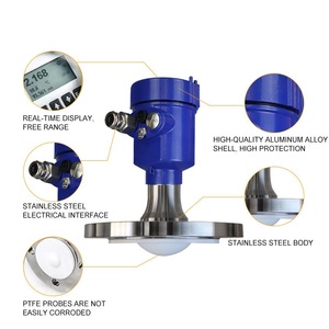 Medidor de Nivel de Radar Inoxidable de 80 GHz Antiinterferencias con Alcance de 120 m y Precisión de 0.05%-0.1% para Uso Industrial - Product Image 6