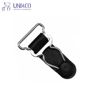 Boucle de jarretière en alliage transparent avec clip en nylon enduit <span class=keywords><strong>pour</strong></span> lingerie, attache de <span class=keywords><strong>porte</strong></span>-jarretelles OEM, protection environnementale - Product Image 4