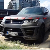 Pour le kit de carrosserie de mise à niveau de haute qualité de Style LUMMA pour Range Rover Sport 2014-2016 nouveaux pare-chocs avant/arrière et passages de roue FRP boulonnés