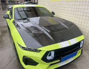 Capó de Fibra de Carbono de Alta Calidad para Ford Mustang 2024 al Estilo Shelby, Cubierta de <span class=keywords><strong>Motor</strong></span> con Orificio Abierto de Fibra de Carbono - Product Image 6