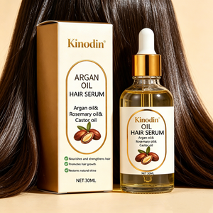 KINODIN Siero Vegano Naturale per Capelli con <span class=keywords><strong>Olio</strong></span> di Argan, Nutriente e Rinfrescante, Riparatore, Cura del Cuoio Capelluto, Idratante e Lenitivo - Product Image 6